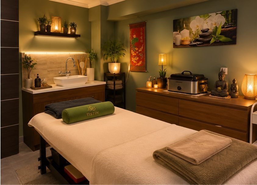 Gabinet zabiegowy do masażu w TISTIN